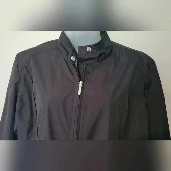 NWOT Regent Park, lightweight, full zip, black jacket, size Large - Picture 2 of 13